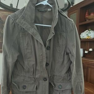 Banana Republic Cotton Utility Style Jacket